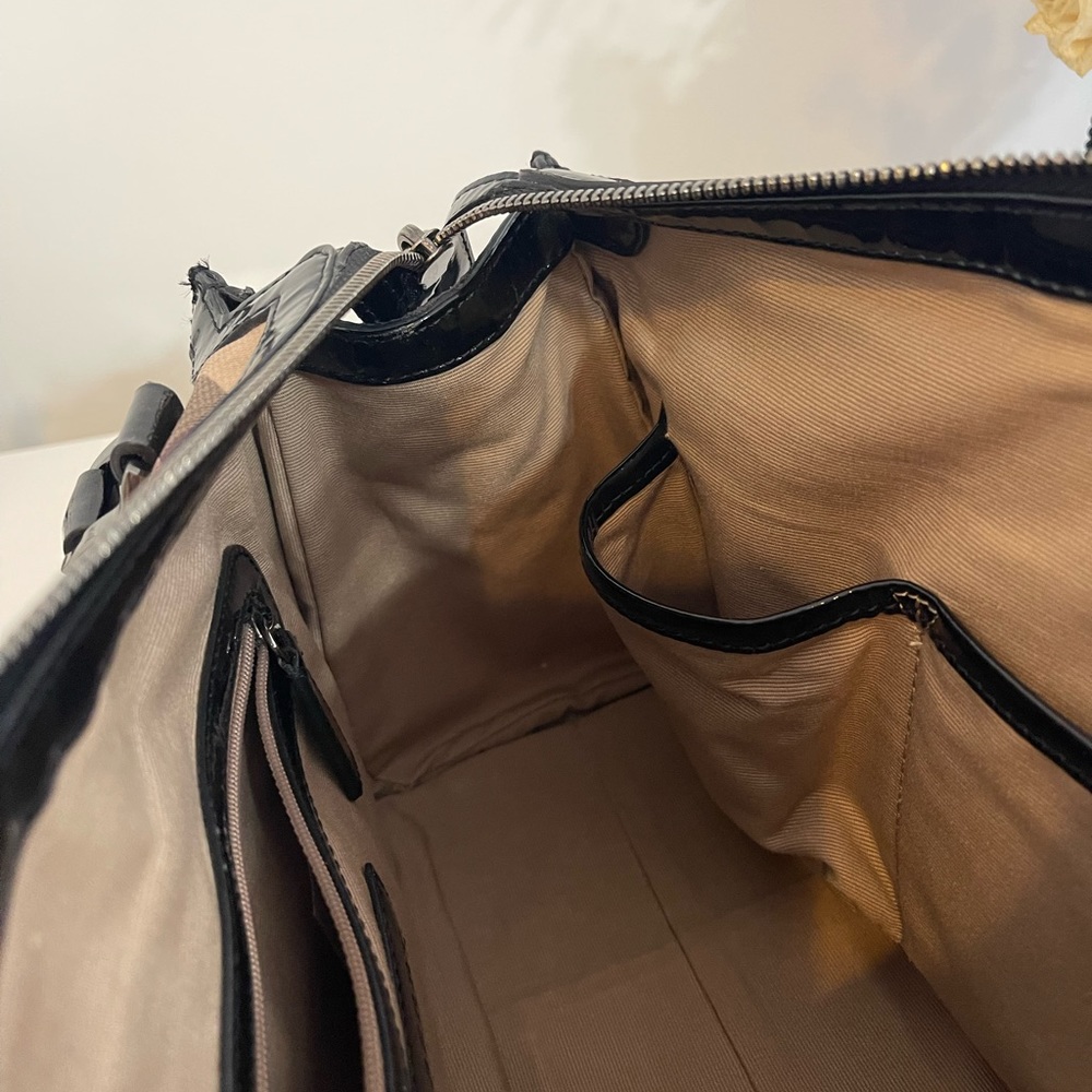 Burberry Classic Nova Check Bag Black - Picture 15 of 16